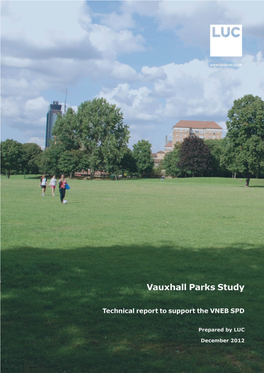 Vauxhall Parks Study