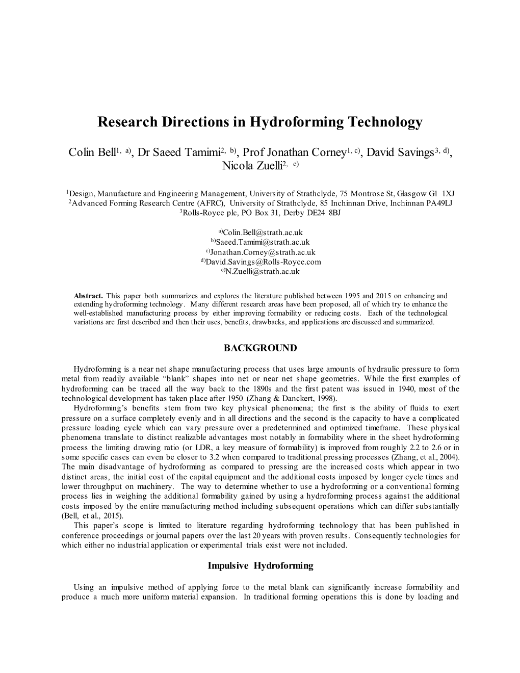 Bell-Etal-ESAFORM-2016-Research