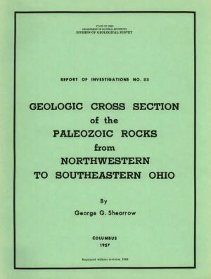 Geologic Cross Section Paleozoic Rocks