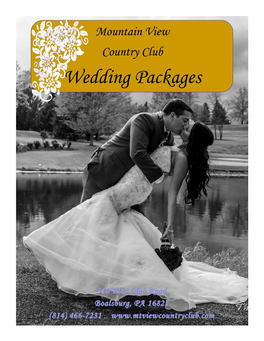 Wedding Packages