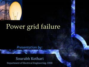 Power Grid Failure