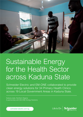 Sustainable Energy for the Health Sector Across Kaduna State