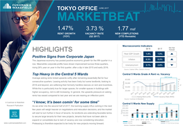 Tokyo Office June 2017 Marketbeat