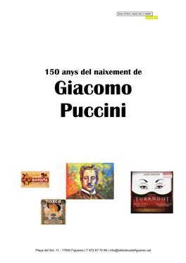 Giacomo Puccini