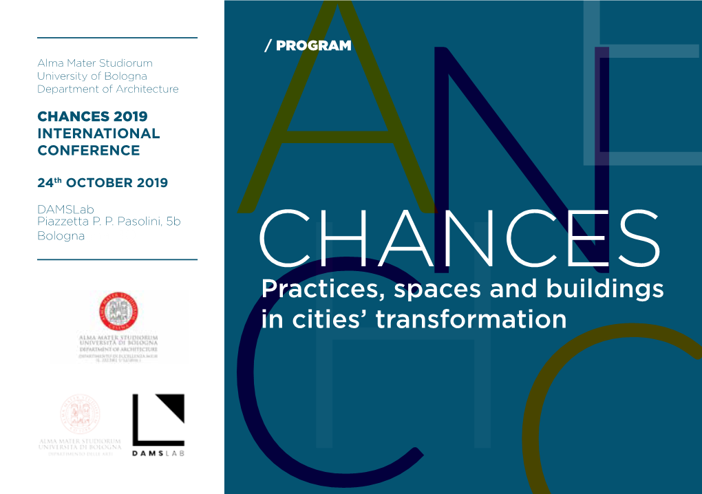 Program Chances 2019