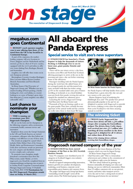 All Aboard the Panda Express