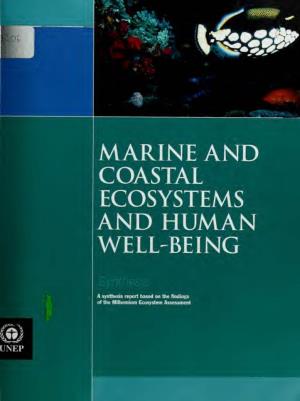 Marine and Coastal Ecosystems and Human Well-Being