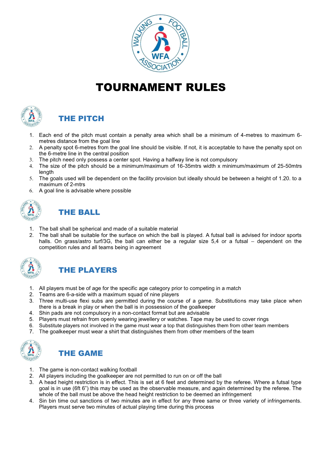 Tournament Rules