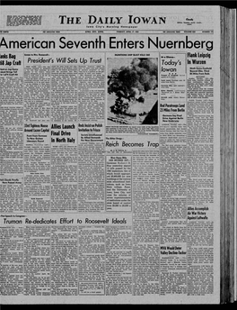 Daily Iowan (Iowa City, Iowa), 1945-04-17