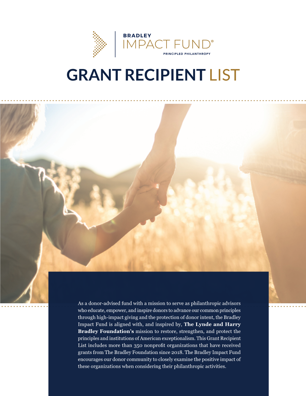 Grant Recipient List