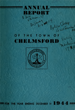 1944 Annual Town Report
