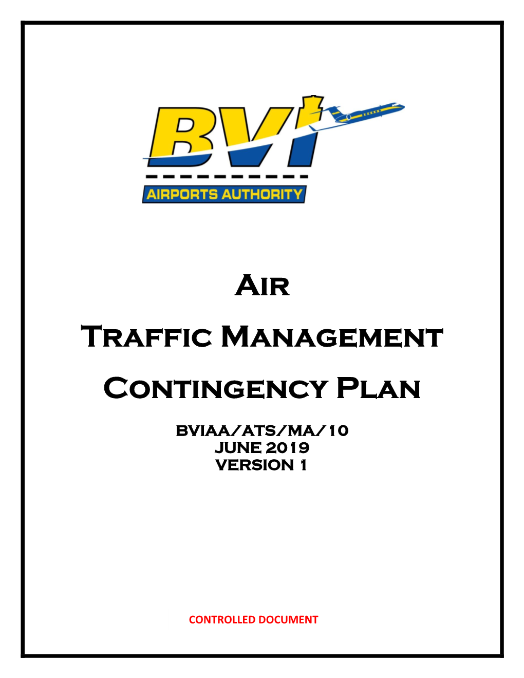 Air Traffic Management Contingency Plan