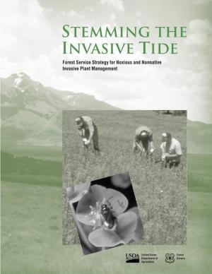 Stemming the Tide – the FS Strategy for Invasive Plant Management
