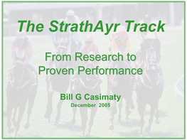 The Strathayr Track