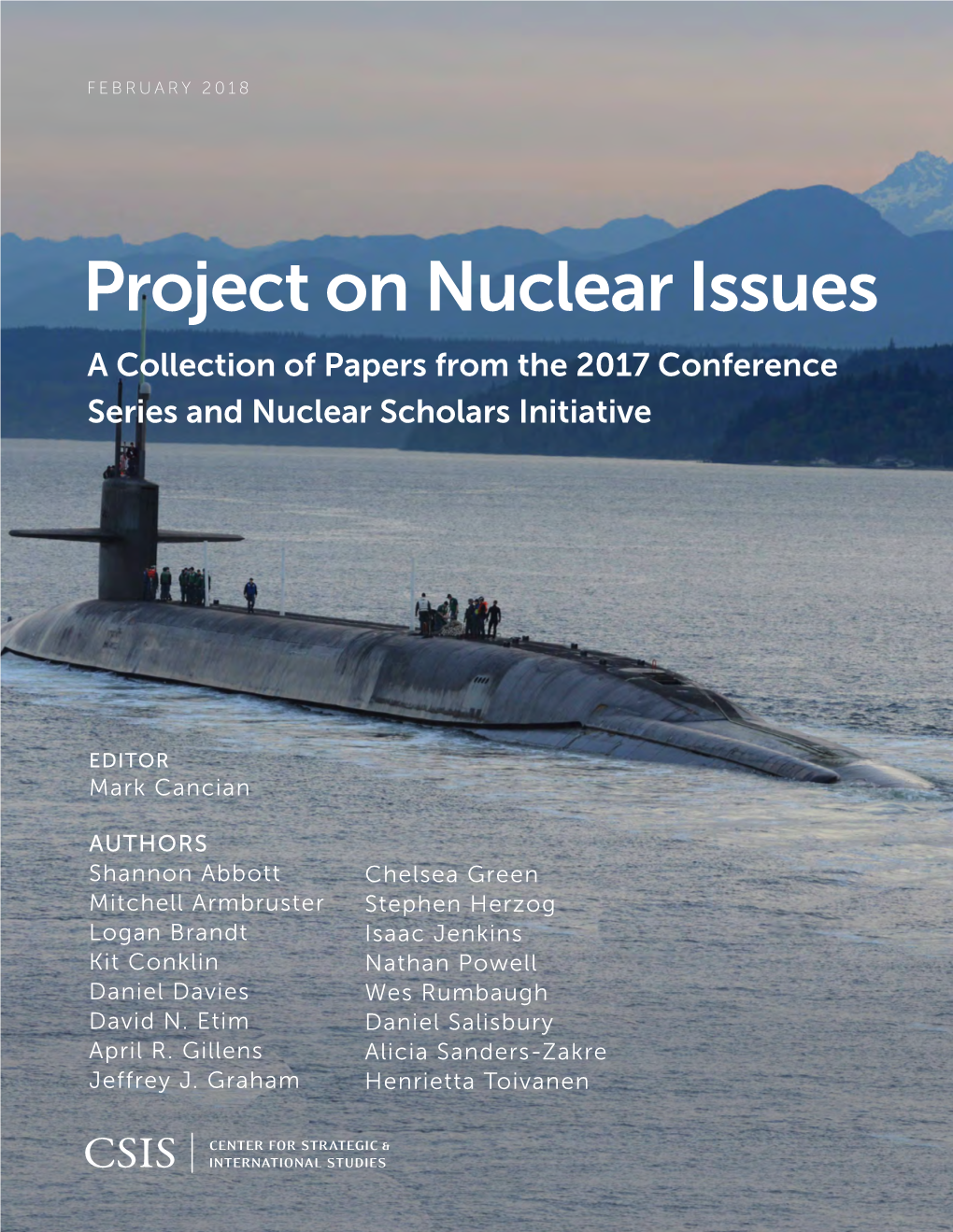 A Collection of Papers from the 2017 Conference Series and Nuclear Scholars Initiative