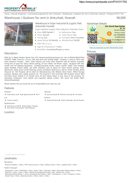 Warehouse / Godown for Rent in Ankurhati