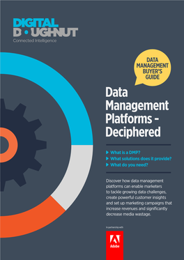 Data Management Platforms - Deciphered