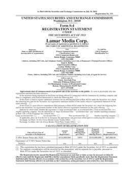 Lamar Media Corp