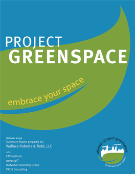 Project Greenspace Embrace Your Space