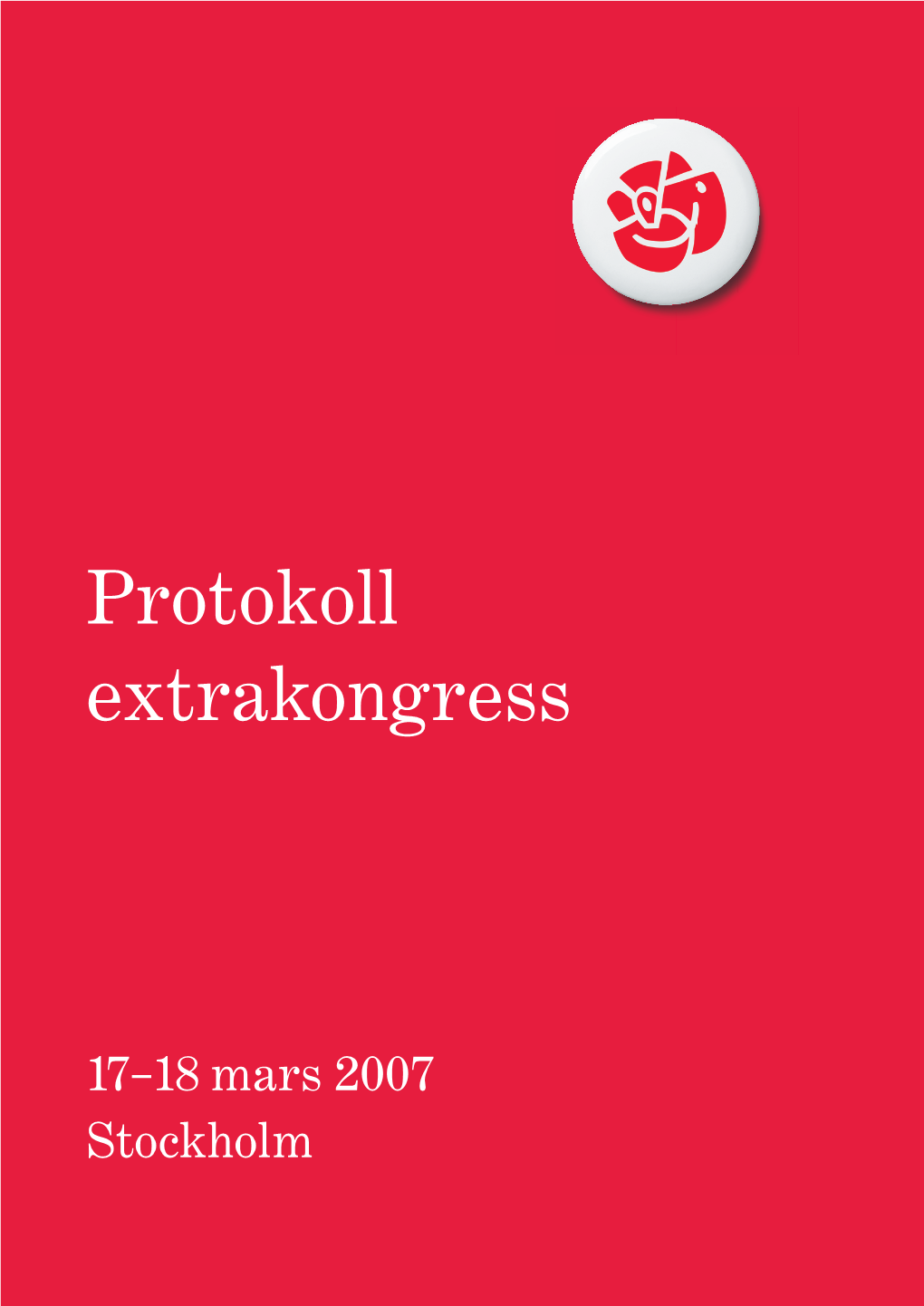 Protokoll Extrakongress