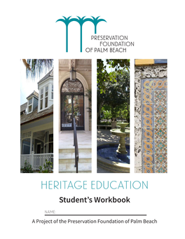 Heritage Education Student’S Workbook