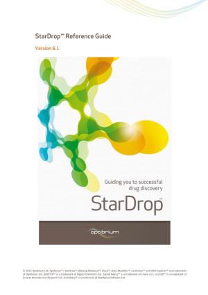 Stardrop Refernce Guide