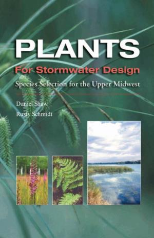 Plants for Stormwater Design Manual
