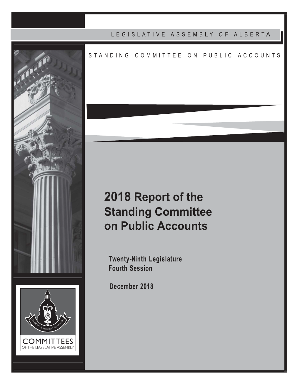 2018 Report of the Standing Committee on Public Accounts