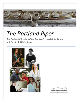 The Portland Piper, Winter 2021, Vol