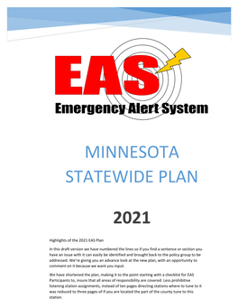 Minnesota Statewide Plan