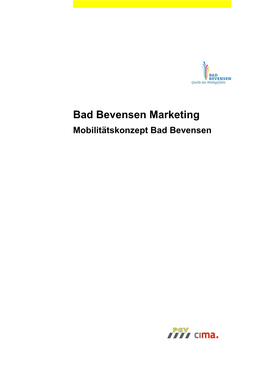 Bad Bevensen Marketing Mobilitätskonzept Bad Bevensen