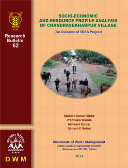Socio-Economic and Resource Profile Analysis of Chandrasekharpur Village