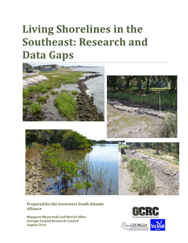 Living Shorelines in the Southeast: Research and Data Gaps