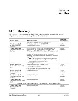 Section 3A Land Use