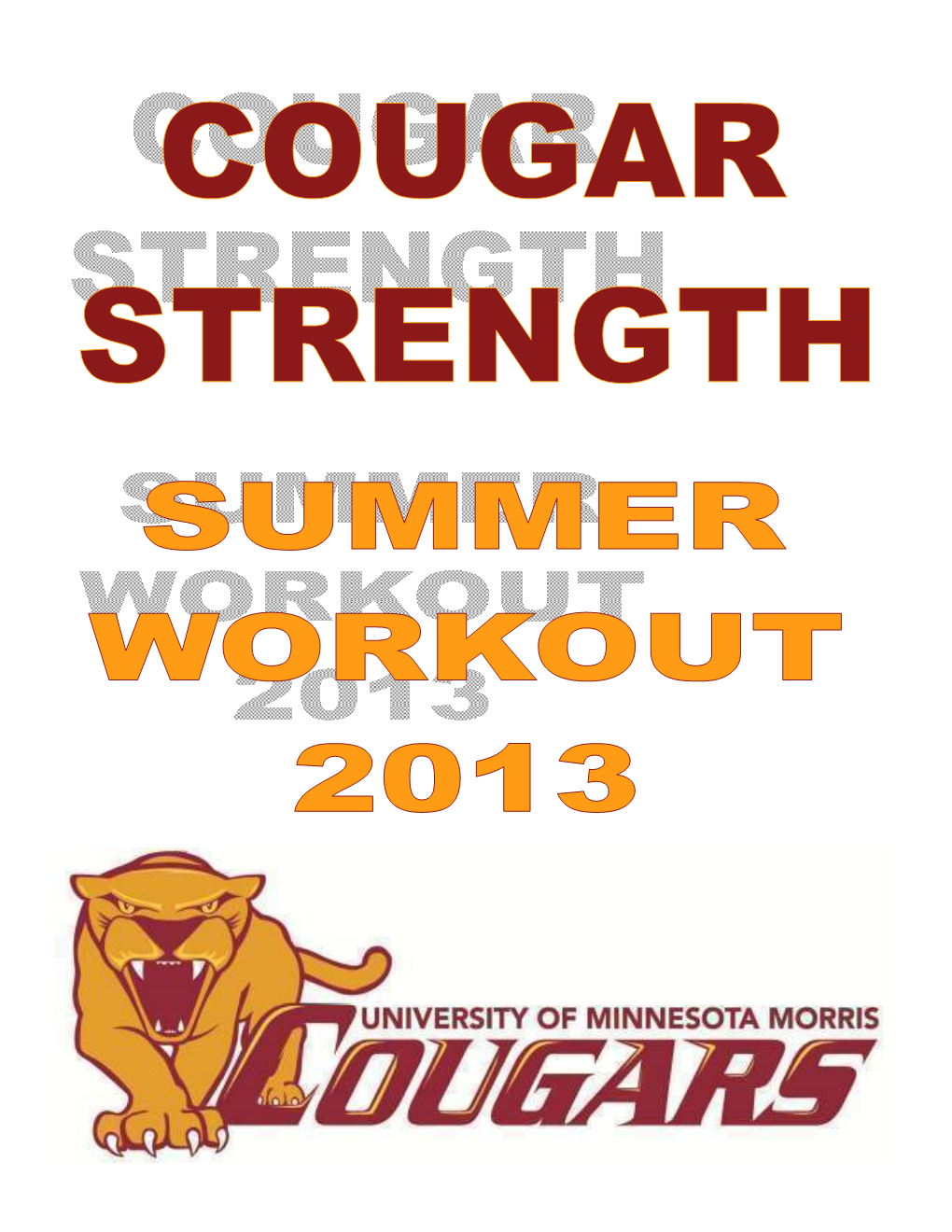 Summer 2013 Workout.Pdf
