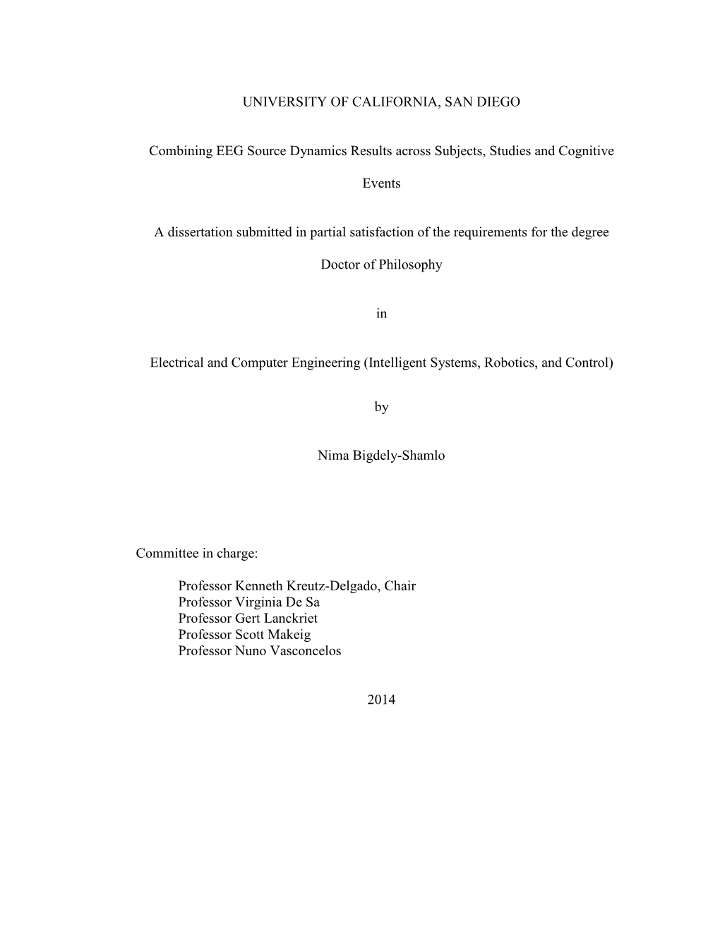 Combining EEG Source Dynamics Results Across Subjects, Studies and Cognitive