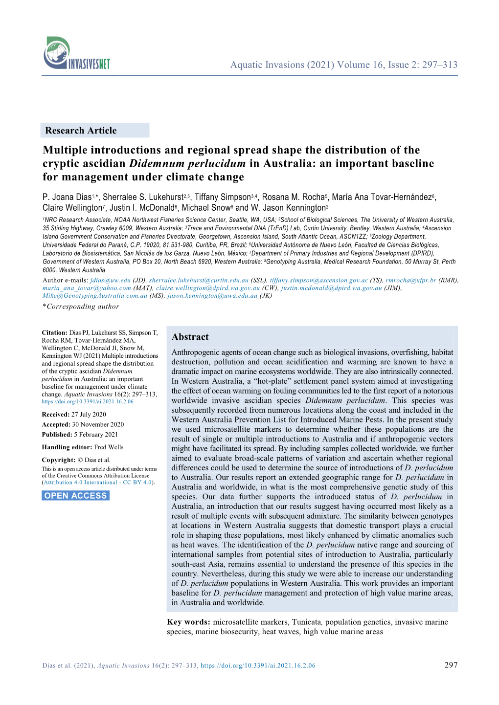 Multiple Introductions and Regional Spread Shape The