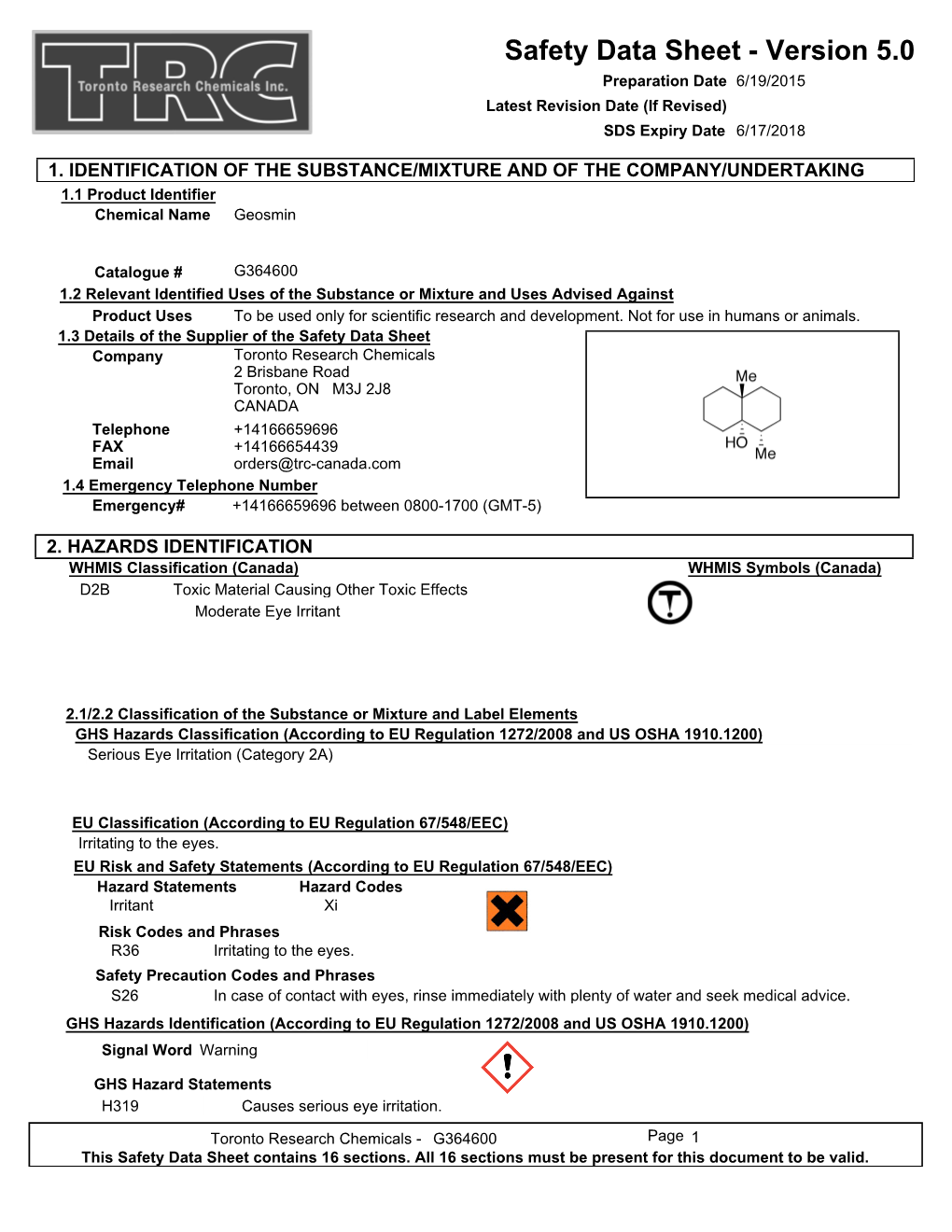 Download MSDS File