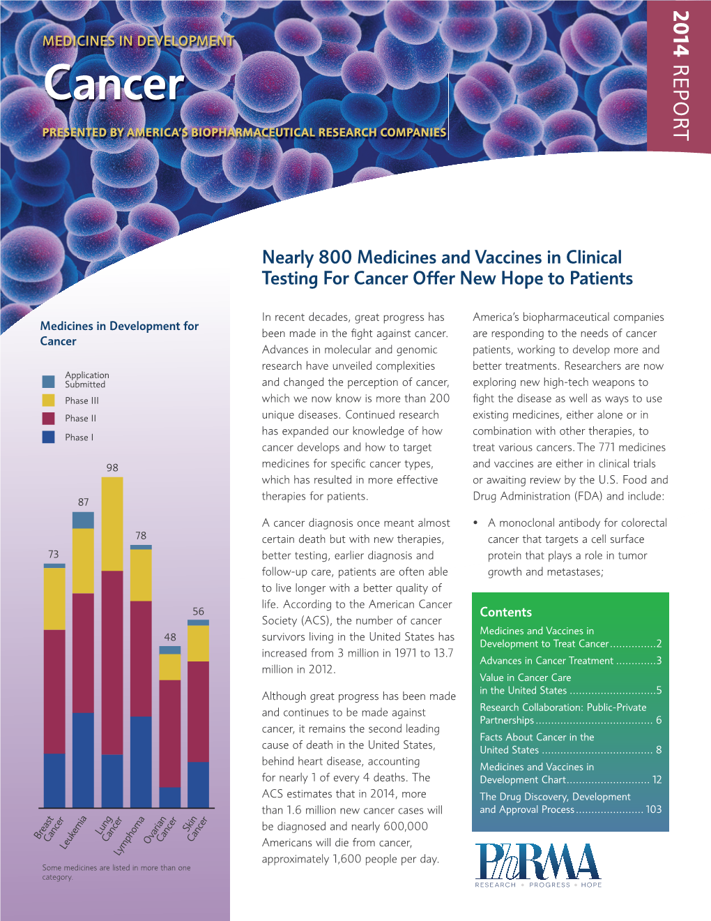 14-350 Phrma Cancer2014 1001.Indd