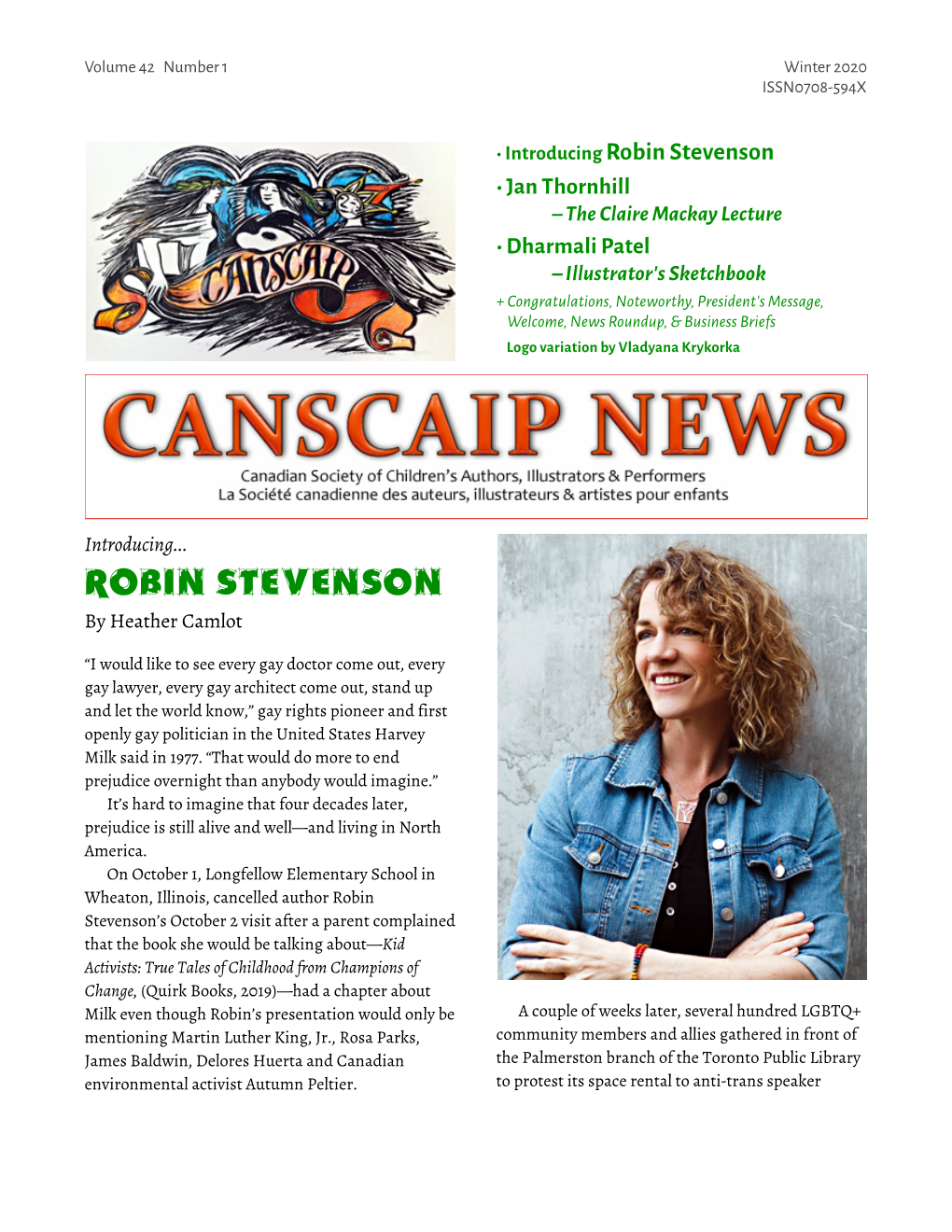 CANSCAIP News Winter 2019-2020 V1.3