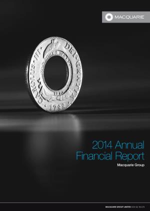 Extracts from the Macquarie Group Limited 2014 Annual Report PDF 3