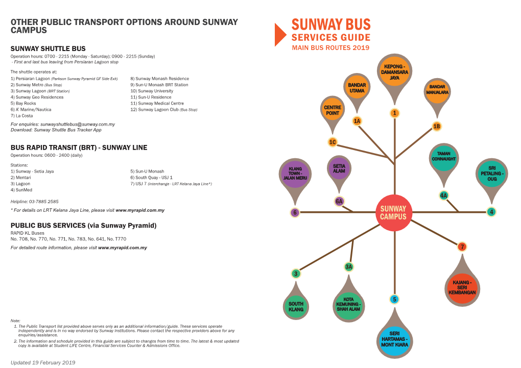 Sunway Bus Services Guide Feb2019