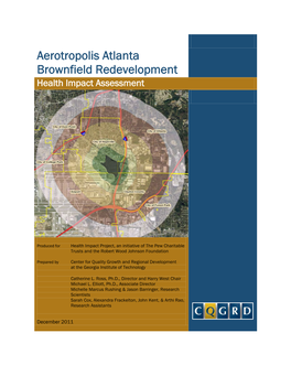 Aerotropolis Atlanta Brownfield Redevelopment Health Impact Assessment
