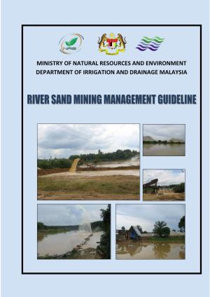 River Sand Mining Management Guideline