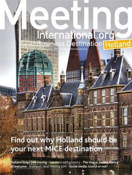 International.Org Business Destination Hollandholland Volume 6 - Nr2 - 2016 - Meetinginternational.Org