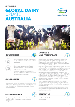 Global Dairy Update Australia
