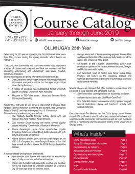 Print Course Catalog