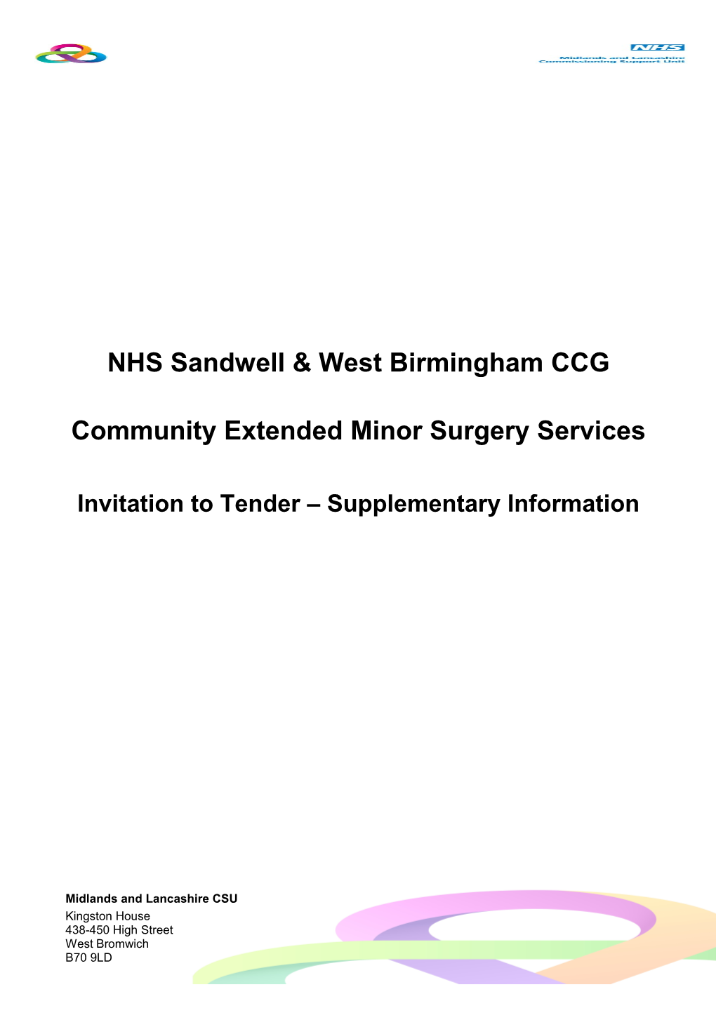 NHS Sandwell & West Birmingham CCG