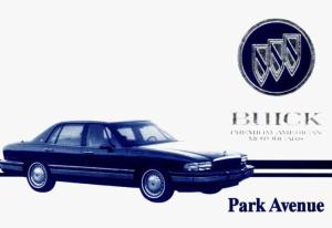 1994 Buick Park Avenue Owner's Manual
