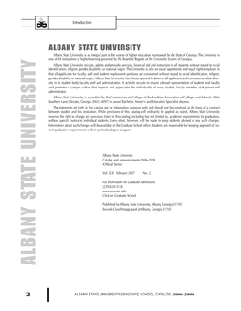 ASU 2006-2009 Graduate Catalog